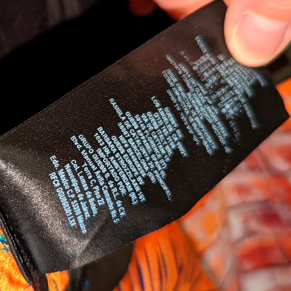 Guess Paradise Jacquard Embroidery Bomber Jacket Medium - Picture 11 of 12